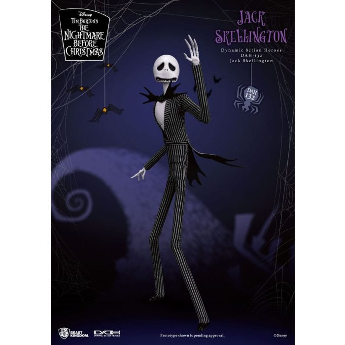 Nightmare before Christmas Dynamic 8ction Heroes Action Figure 1/9 Jack 21 cm
