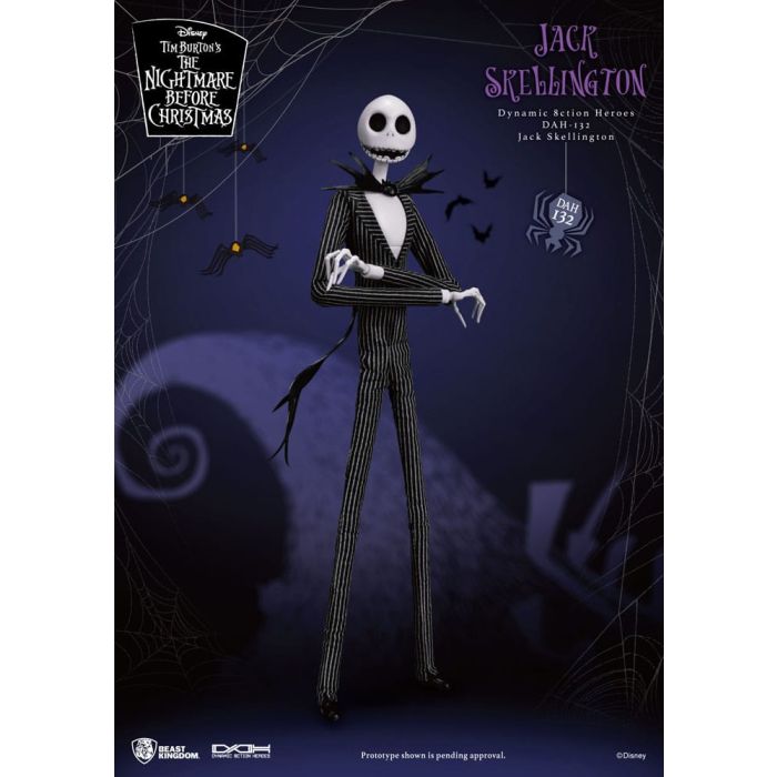 Nightmare before Christmas Dynamic 8ction Heroes Action Figure 1/9 Jack 21 cm