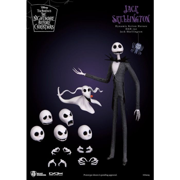 Nightmare before Christmas Dynamic 8ction Heroes Action Figure 1/9 Jack 21 cm