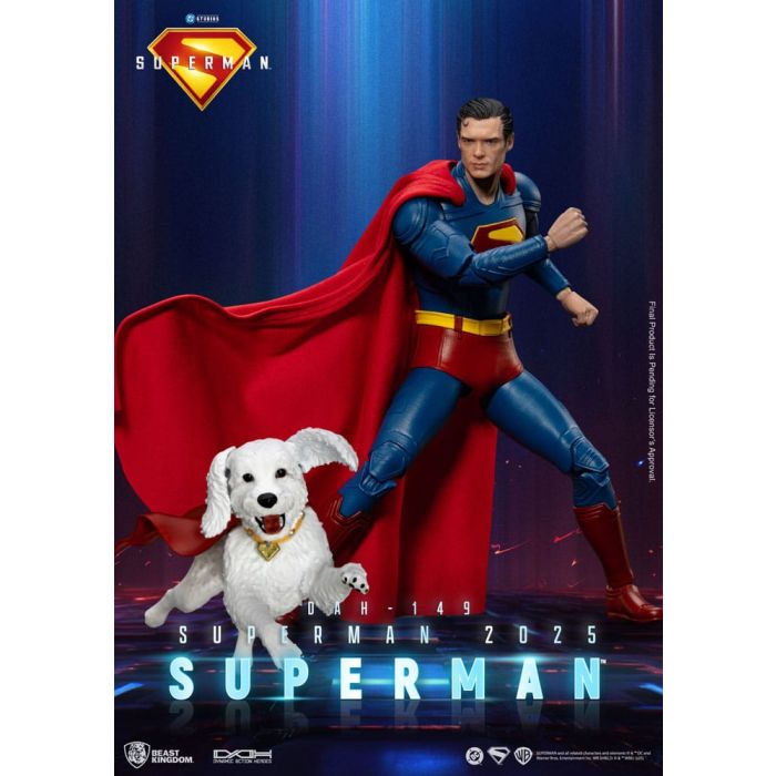 Superman (2025) Action Figure Superman & Krypto 21 cm