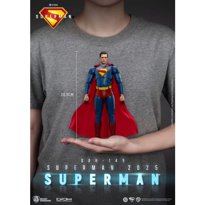 Superman (2025) Action Figure Superman & Krypto 21 cm