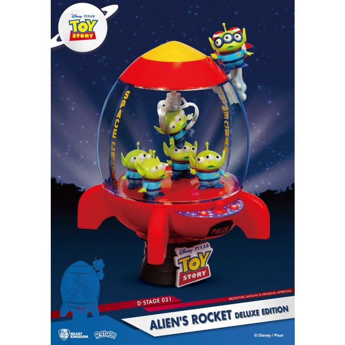 Toy Story D-Stage PVC Diorama Alien's Rocket Deluxe Edition 15 cm