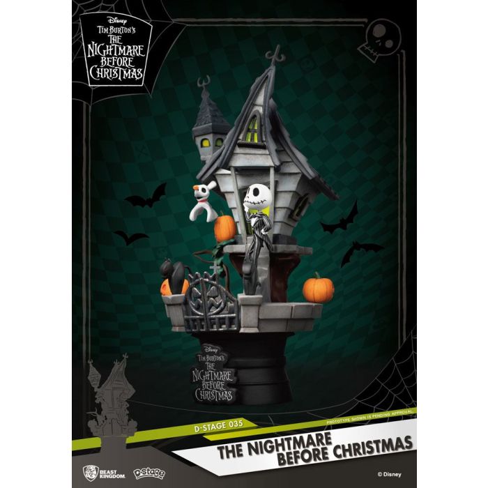 Nightmare before Christmas D-Stage PVC Diorama Jack's Haunted House 15 cm