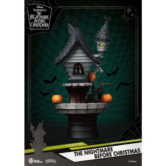 Nightmare before Christmas D-Stage PVC Diorama Jack's Haunted House 15 cm