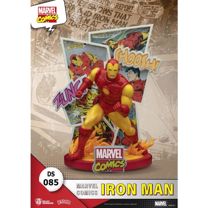 Marvel Comics D-Stage PVC Diorama Iron Man 16 cm