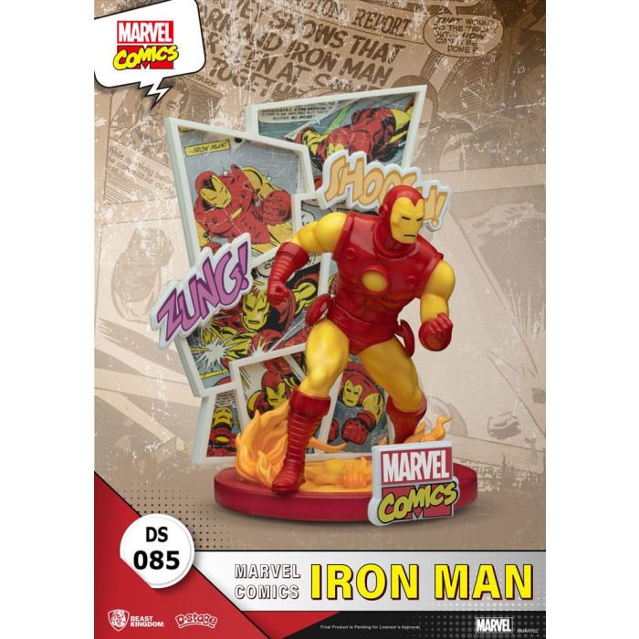 Marvel Comics D-Stage PVC Diorama Iron Man 16 cm