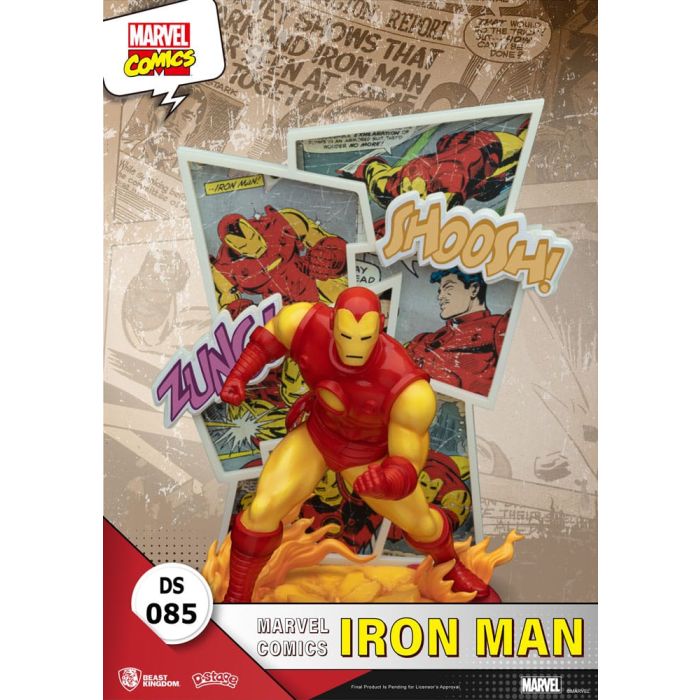 Marvel Comics D-Stage PVC Diorama Iron Man 16 cm
