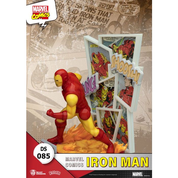 Marvel Comics D-Stage PVC Diorama Iron Man 16 cm