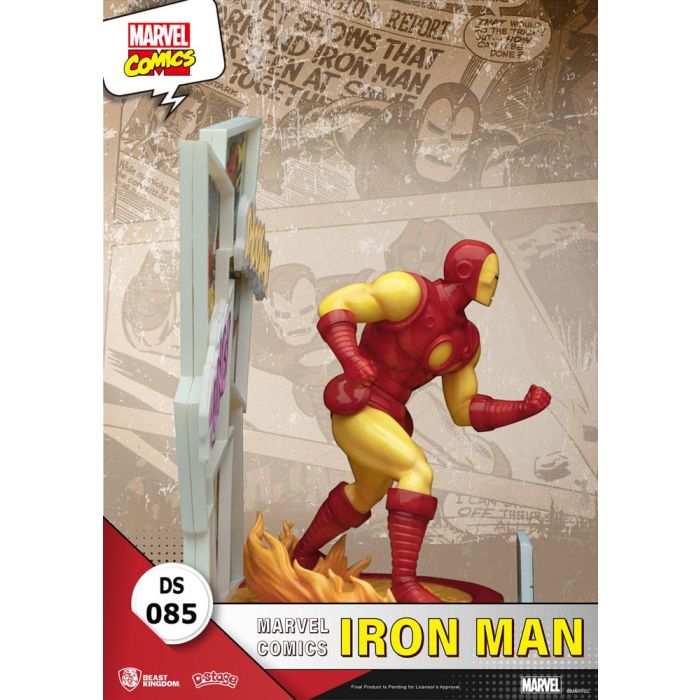 Marvel Comics D-Stage PVC Diorama Iron Man 16 cm