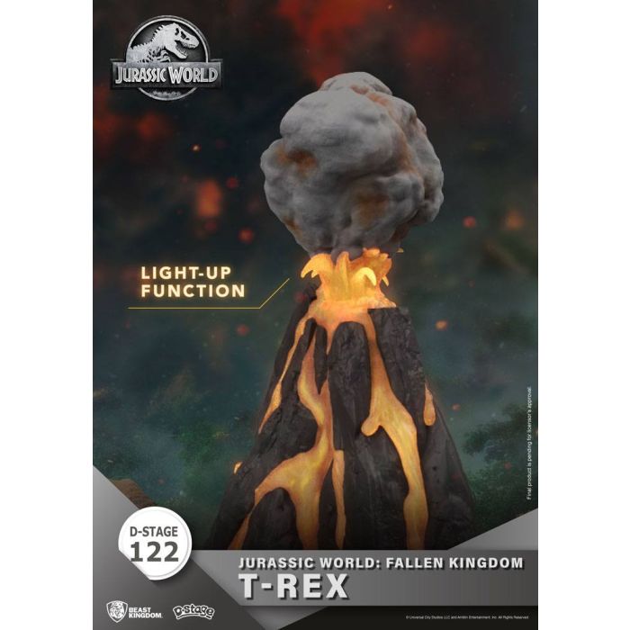 Jurassic World: Fallen Kingdom D-Stage PVC Diorama T-Rex 13 cm reproduction