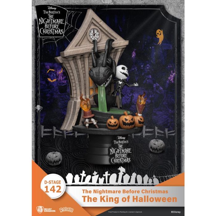 Nightmare before Christmas D-Stage PVC Diorama The King of Halloween 15 cm