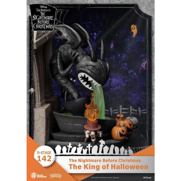 Nightmare before Christmas D-Stage PVC Diorama The King of Halloween 15 cm