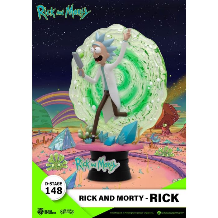 Rick & Morty D-Stage PVC Diorama Rick 14 cm
