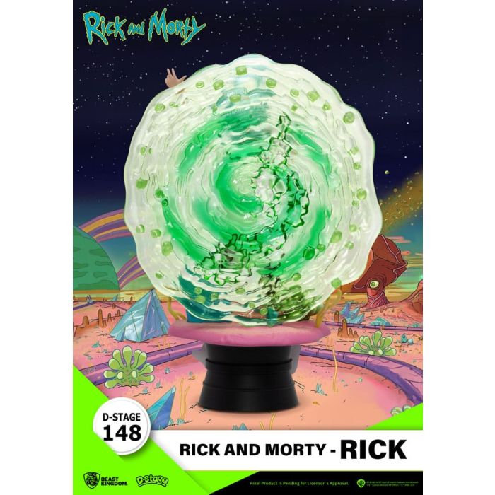 Rick & Morty D-Stage PVC Diorama Rick 14 cm