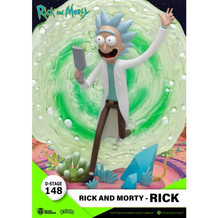 Rick & Morty D-Stage PVC Diorama Rick 14 cm