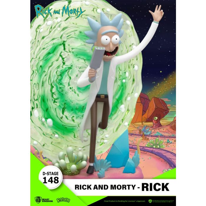 Rick & Morty D-Stage PVC Diorama Rick 14 cm
