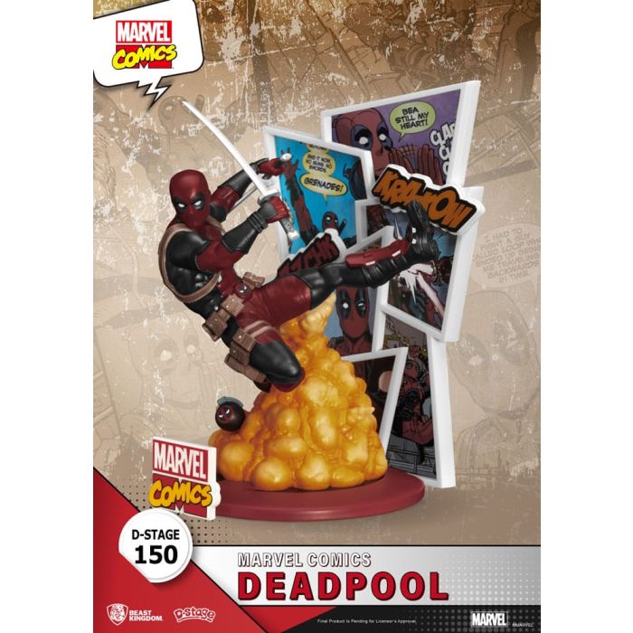 Marvel D-Stage PVC Diorama Deadpool 16 cm
