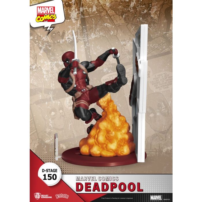 Marvel D-Stage PVC Diorama Deadpool 16 cm