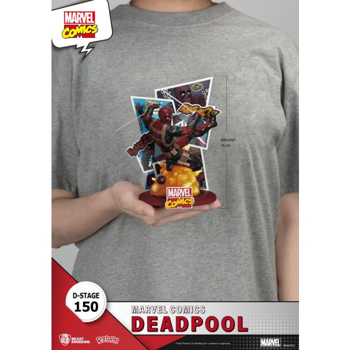 Marvel D-Stage PVC Diorama Deadpool 16 cm