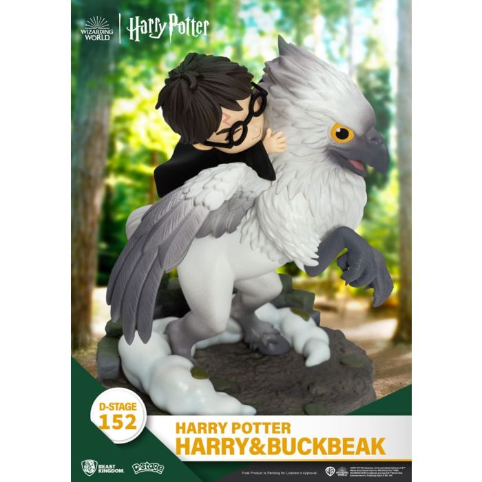 Harry Potter D-Stage PVC Diorama Harry & Buckbeak 16 cm