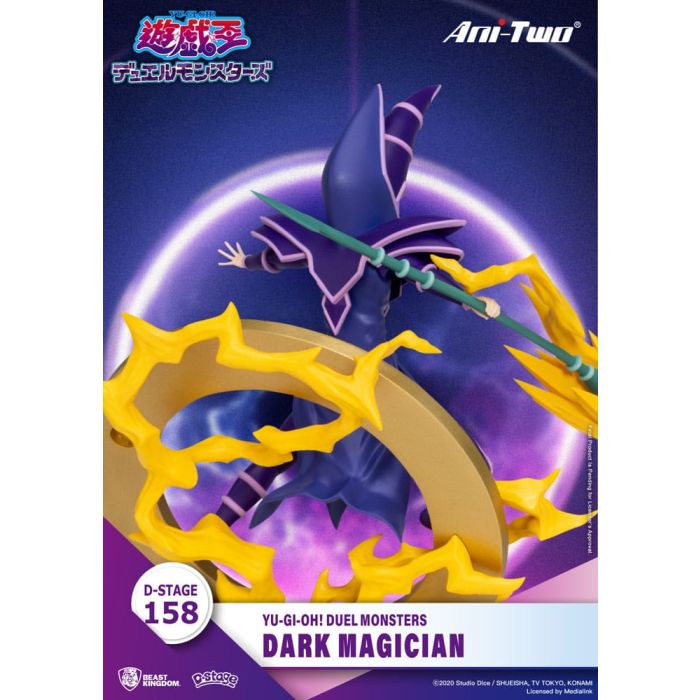 Yu-Gi-Oh! Duel Monsters D-Stage PVC Diorama Dark Magician 15 cm