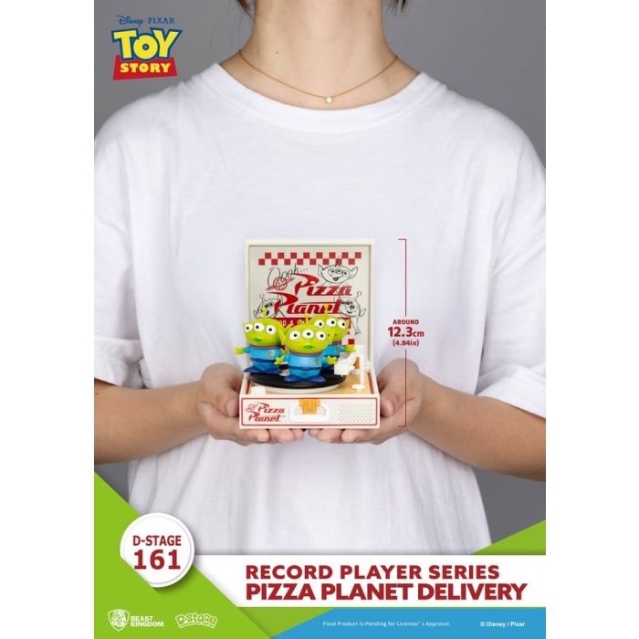 Toy Story Record Player Series PVC figure Pizza Planet Delivery 12 cm