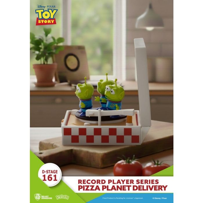 Toy Story Record Player Series PVC figure Pizza Planet Delivery 12 cm