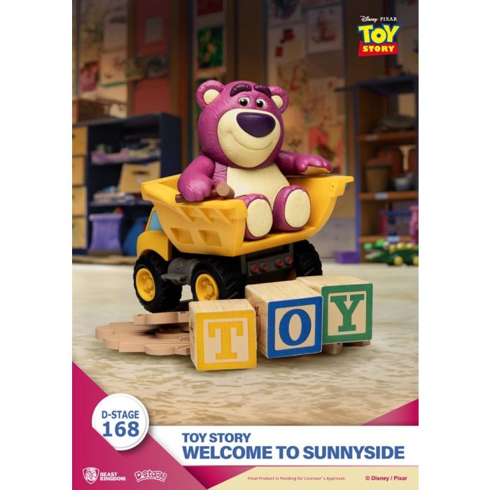 Toy Story D-Stage PVC Diorama Welcome to Sunnyside 14 cm