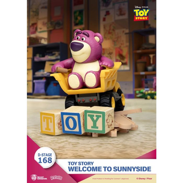 Toy Story D-Stage PVC Diorama Welcome to Sunnyside 14 cm