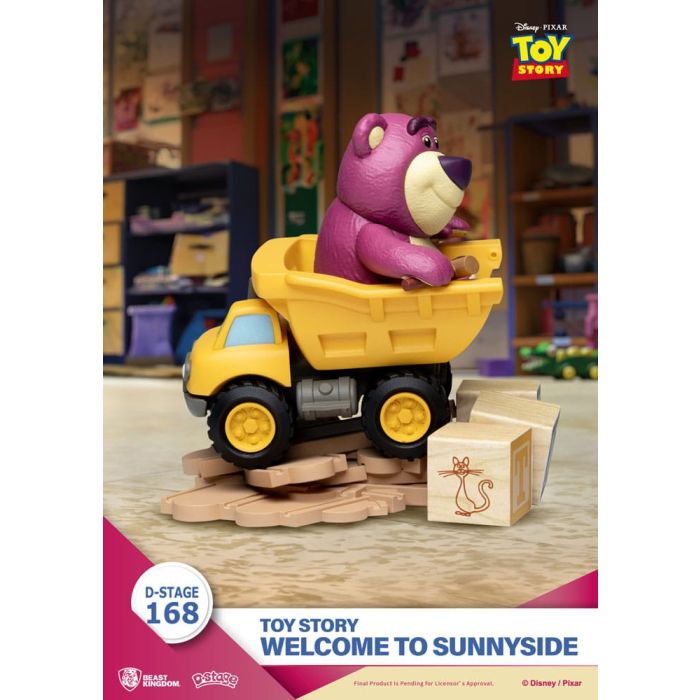 Toy Story D-Stage PVC Diorama Welcome to Sunnyside 14 cm
