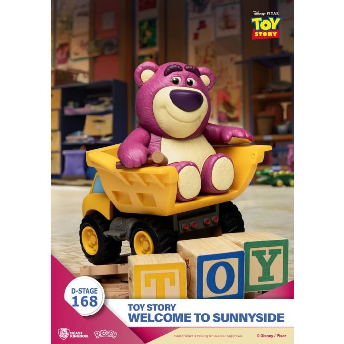 Toy Story D-Stage PVC Diorama Welcome to Sunnyside 14 cm