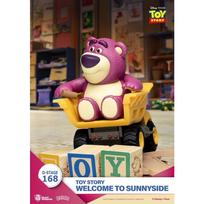 Toy Story D-Stage PVC Diorama Welcome to Sunnyside 14 cm