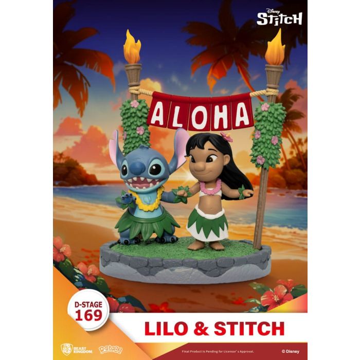 Lilo & Stitch D-Stage PVC Diorama Lilo & Stitch 16 cm 