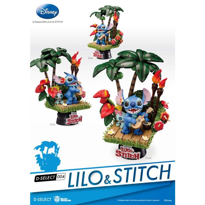Disney D-Stage PVC Diorama Stitch 14 cm