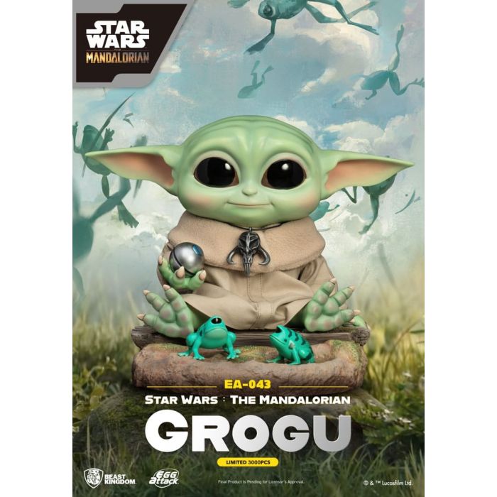 Star Wars: The Mandalorian Egg Attack Statue Grogu 18 cm