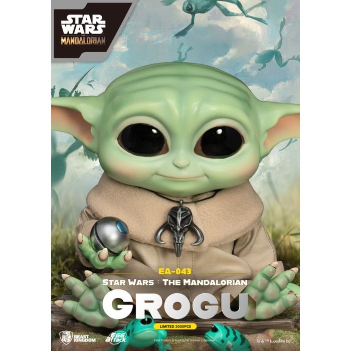 Star Wars: The Mandalorian Egg Attack Statue Grogu 18 cm