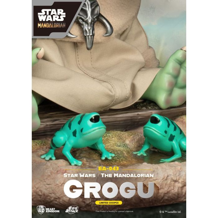 Star Wars: The Mandalorian Egg Attack Statue Grogu 18 cm
