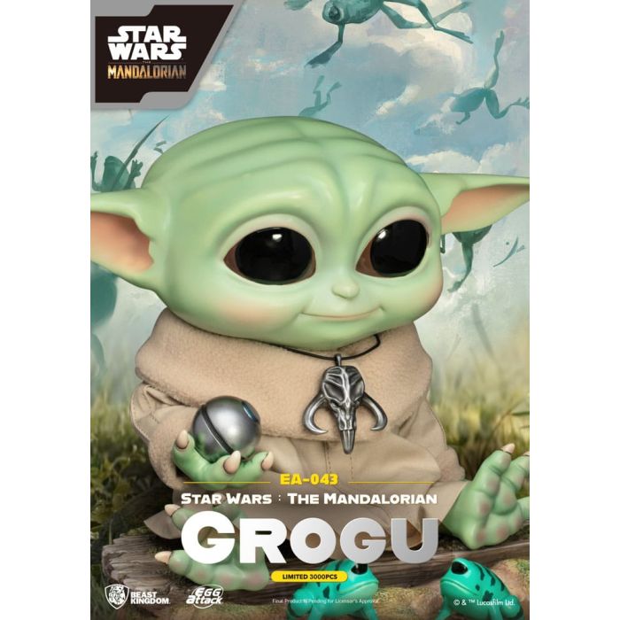 Star Wars: The Mandalorian Egg Attack Statue Grogu 18 cm
