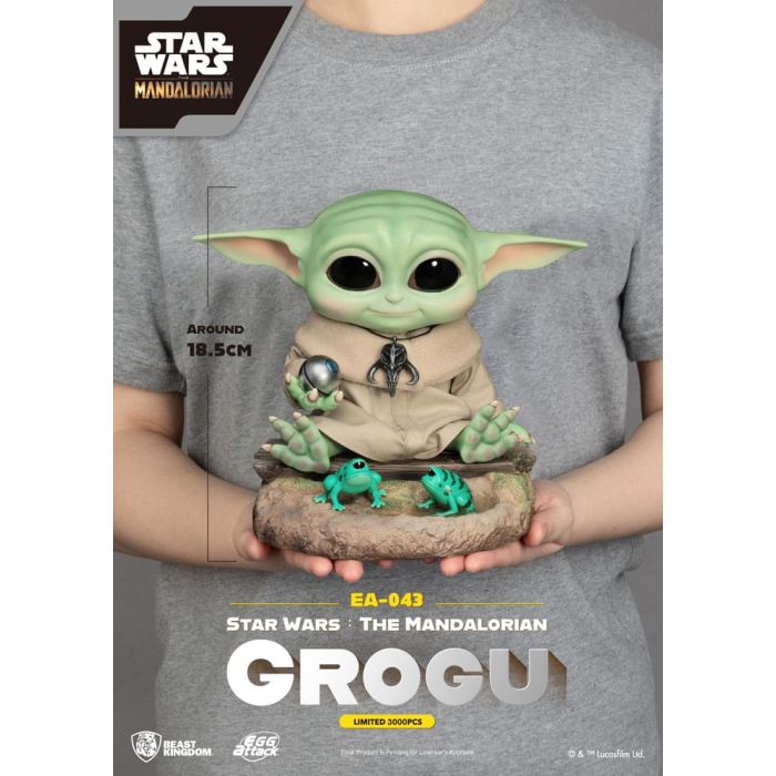 Star Wars: The Mandalorian Egg Attack Statue Grogu 18 cm