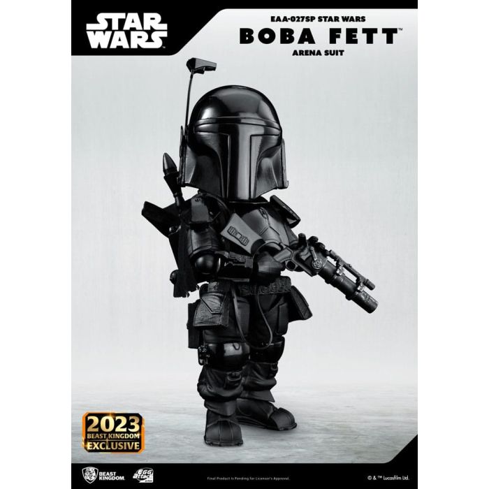 Star Wars Egg Attack Statue Boba Fett Arena Suit 17 cm