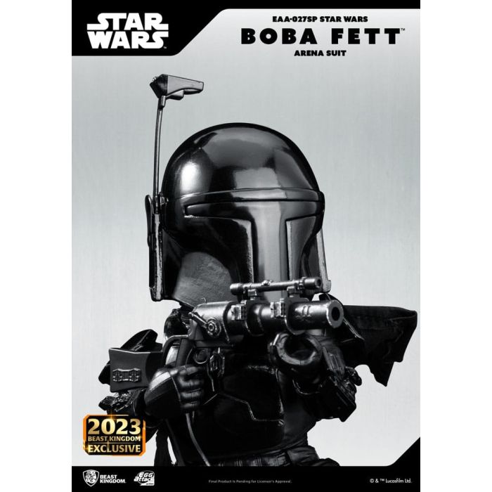 Star Wars Egg Attack Statue Boba Fett Arena Suit 17 cm