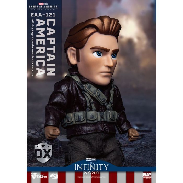 Captain America: The First Avenger Egg Attack Action Action Figure Captain America DX Version 17 cm
