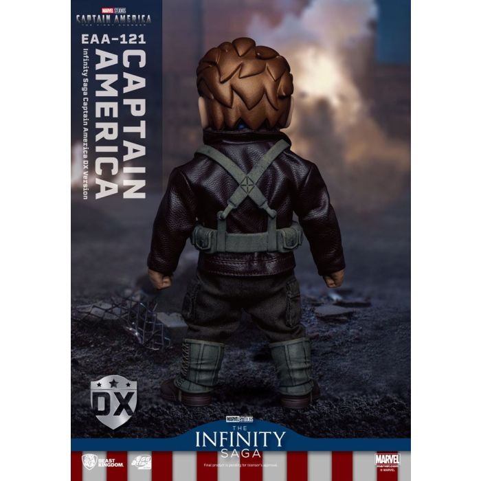 Captain America: The First Avenger Egg Attack Action Action Figure Captain America DX Version 17 cm