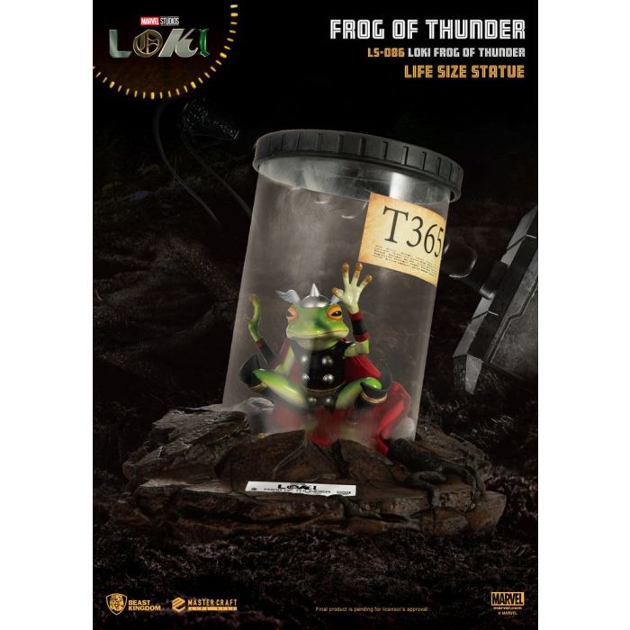 Loki Life-Size Statue Frog of Thunder 26 cm