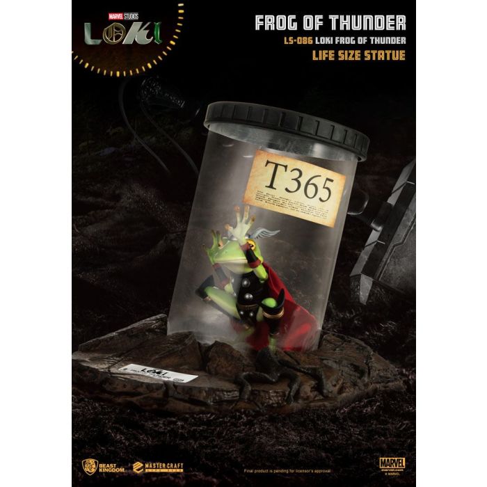 Loki Life-Size Statue Frog of Thunder 26 cm