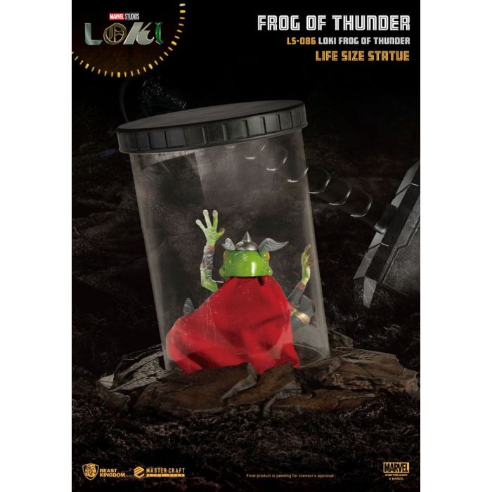 Loki Life-Size Statue Frog of Thunder 26 cm