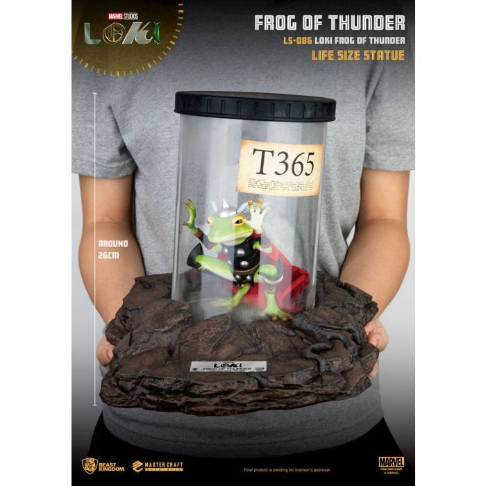 Loki Life-Size Statue Frog of Thunder 26 cm