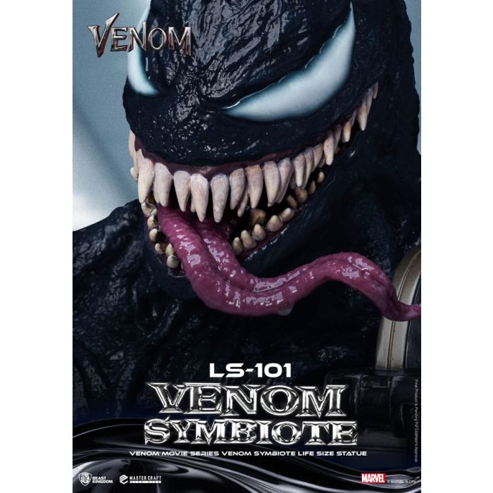 Venom Movie Series Life-Size Statue Venom Symbiote 24 cm 