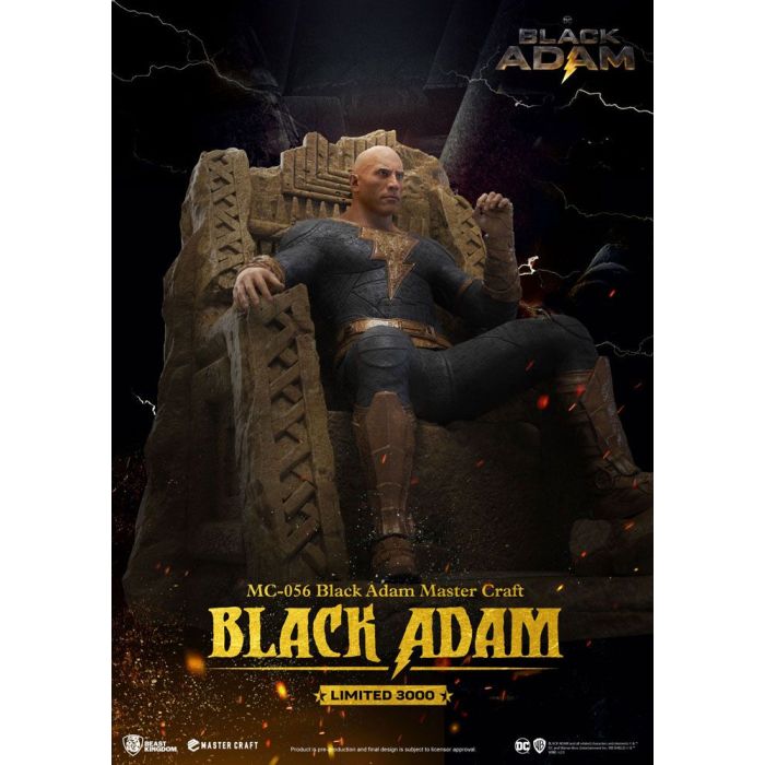 Black Adam Master Craft Statue Black Adam 38 cm