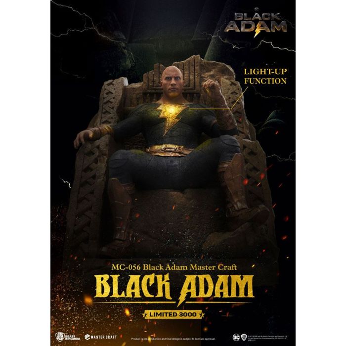Black Adam Master Craft Statue Black Adam 38 cm